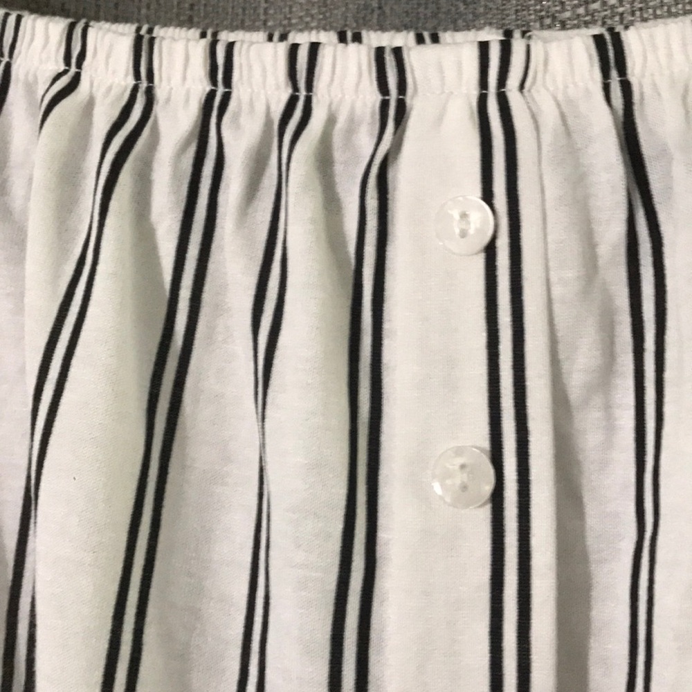 Striped off the shoulder top - Picture 6 of 7